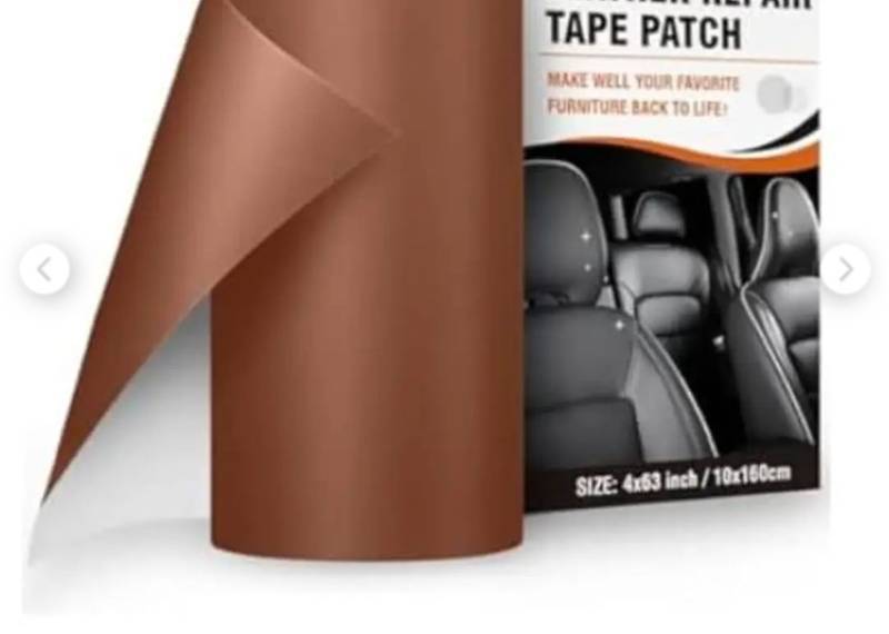 lot 1415 image: Leather Repair Tape Patch, brown