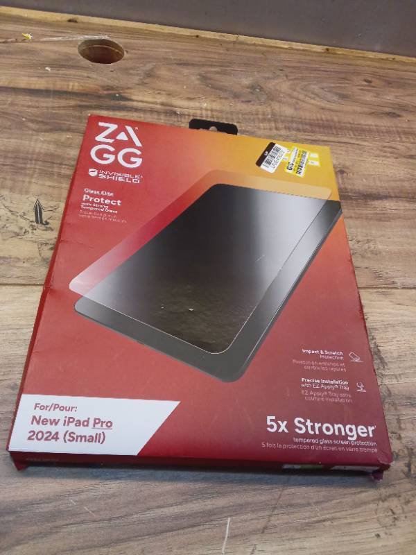 lot 30664 image: Zagg - InvisibleShield iPad Pro 11 Glass Elite Screen Proctetor - Retail $50