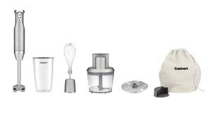 lot 762 image: Cuisinart HB 400PC Variable Speed Immersion Blender with Food Processor WORKS - Retail $67