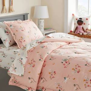 lot 804 image: Twin Kids Comforter Set Pegasus Print - Pillowfort OEKO-TEX Certified, Animal Print, Twin Bedding
