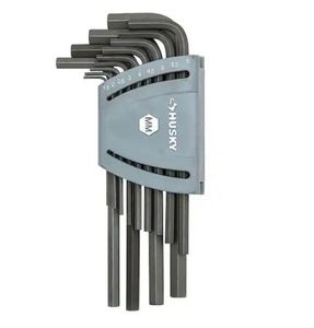 lot 2329 image: Husky Long Arm Hex Key Set, MM (13-Piece)