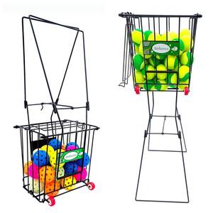lot 4003 image: Tennis Balls Hopper Or Pickleball Hopper, 79 Tennis Capacity Or 50 Picklel Capacity