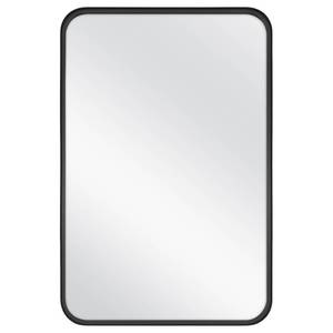lot 15019 image: 24 x 36 Rectangular Decorative Mirror with Rounded Corners Antique Black - Threshold designed with Studio McGee