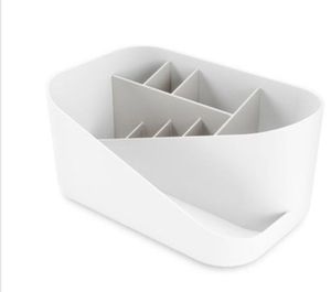 lot 16661 image: Glam Cosmetic Organizer White Grey