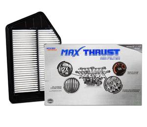 lot 31966 image: Spearhead MPG Defense Max Thrust Engine Air Filter For All Mileage Vehicles, Fits Like OEM, Restores MPG & Acceleration (MT-476)