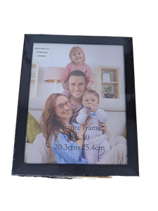 lot 31993 image: Modern 8x10 Black Picture Frames- 12 Pack