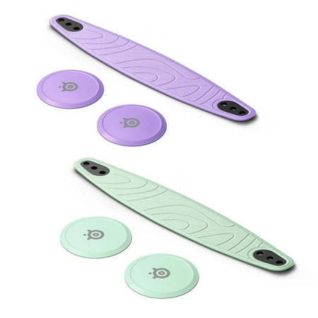 lot 30666 image: SteelSeries Exclusive Booster Pack Assortment  Lilac and Mint - Retail $50