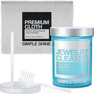 lot 840 image: Simple Shine Complete Jewelry Care Kit. 4 SETS
