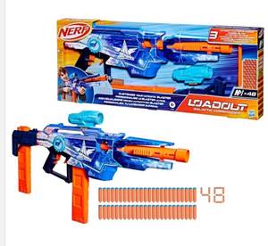 PACK OF 2-Nerf Loadout Galactic Commander Blaster and 48 N1 Darts
