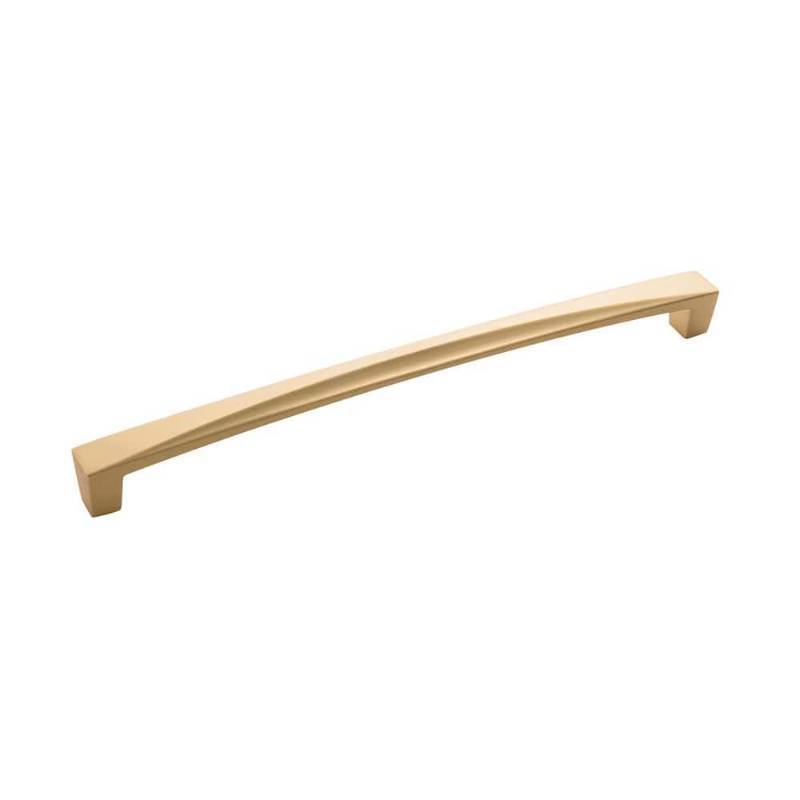 lot 188 image: Hickory Hardware H076134 Crest 8-1316  Center To Center Handle Cabinet Pull - Brass