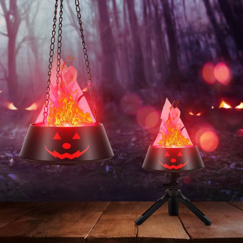 lot 257 image: 3D LED Fake Fire Flames Effect Light