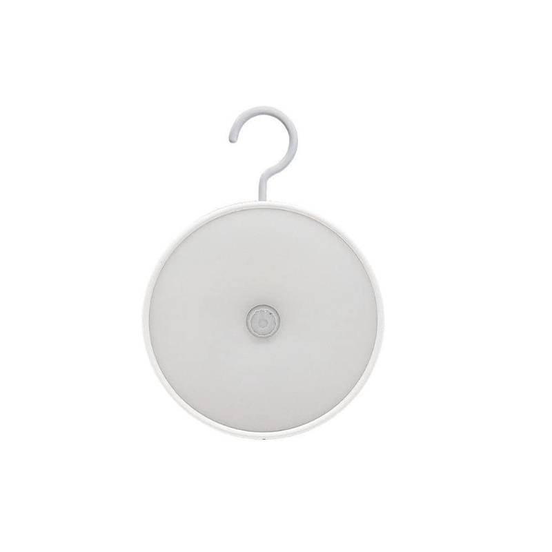 lot 30838 image: Battery Operated 4-Light Soft White Integrated LED Puck Light 4-Pack with Remote and Charging Dock