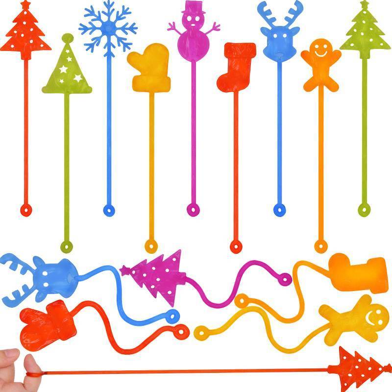 lot 331 image: 36 Pack Christmas Sticky Hands Toys