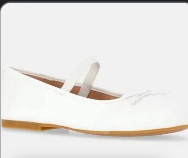lot 16469 image: Ballet Flats with Bow Size 5 Youth
