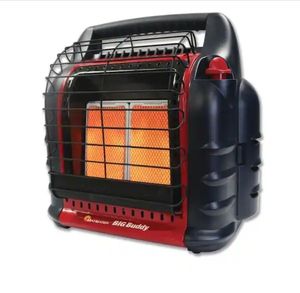 lot 2373 image: Big Buddy Pro Series 18,000 BTU Portable Radiant Propane IndoorOutdoor Space Heater - Retail $168