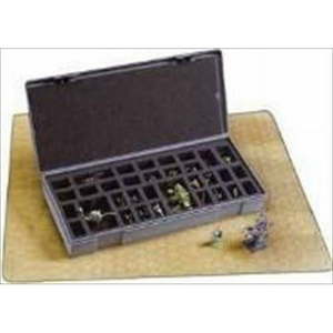 lot 4058 image: Chessex Manufacturing 2852 Figurestorage Box  Large 40 Count