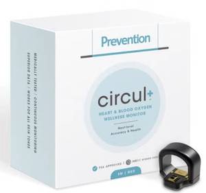 lot 9201 image: Prevention Circul Heart & Blood Oxygen Wellness Monitor UNTESTED  - Retail $320