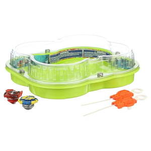 lot 867 image: Beyblade Burst Rise Hypersphere Infinity Brink Battle Set  Includes 2 Tops and 2 Launchers - Retail $50