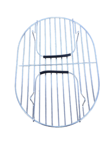 lot 888 image: 2 Count of Steam and Roast Rack  Slow Cooker - Stainless Steel Roasting Rack with Silicone-Protected Feet & Handles - Accessories