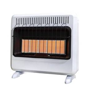 lot 2380 image: Mr. Heater 20000 BTU Vent Free Radiant Dual Fuel Wall Heater - Retail $250