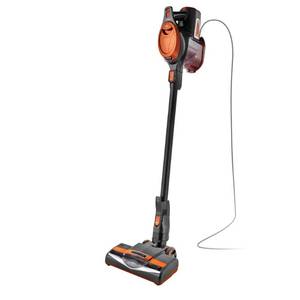 lot 2392 image: Shark Rocket Ultra-Light Corded Stick Vacuum HV301 8.5 Cleaning Path Orange - Retail $200