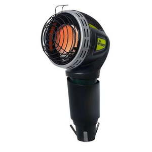 lot 2393 image: Mr. Heater F242010 4 000 BTU Portable Radiant Propane Golf Cart Heater - Retail $70