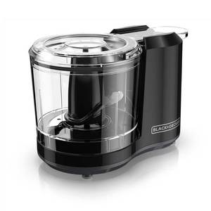 lot 2398 image: BLACKDECKER 1.5-Cup Electric Food Chopper One Touch Pulse 150W Motor  Mini Food Processor Stay-Sharp Blade  Dishwasher Safe