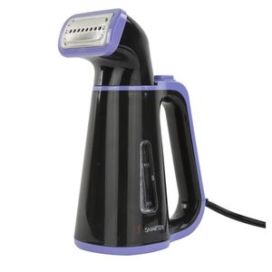 lot 2399 image: Smartek ST-53W Portable Handheld Fabric Clothes Garment Steamer with Fabric Brush (White & Purple)