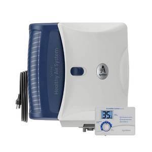 AprilAire 720A Whole-House Fan-Powered Evaporative Humidifier 21 Gallons Per Day  Water Saving With Automatic Digital Control for up to 6 250 Sq. Ft.  Part of the AprilAire Healthy Air System - Retail: $525