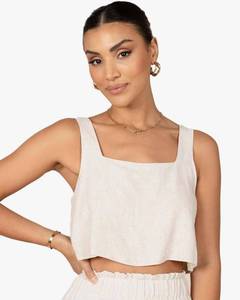 lot 9229 image: Petal & Pup Womens Eleanor Cropped Top XL
