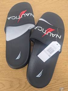 lot 9238 image: Nautica Mens Yavo Slides Mens Shoes SIZE 11