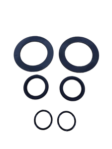 lot 9304 image: Replacement Large Pool Strainer Rubber Washer and Ring Pack, 4 Packs