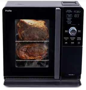 Profile Smart Indoor Smoker with Active Smoke Filtration, Precision Smoke Control, 5 Smoke Settings, Wood Pellet BBQ - Retail: $499