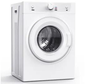 3.5 CuFt vented Front Load Stackable Electric Compact Dryer in White with Multiple Drying Modes - Retail: $400