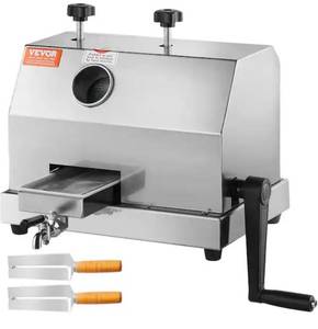 Commercial Sugar Cane Juicer 110 lbs. /H Sugarcane Juicer Machine with 3 Stainless Steel Rollers Manual sliver - Retail: $209