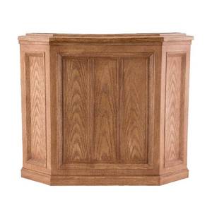 AIRCARE 696 400HB Whole House Credenza Evaporative Humidifier for 3600 sq. ft  Light Oak - Retail: $221