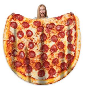 lot 981 image: Pizza Blanket 71 inches for AdultKids