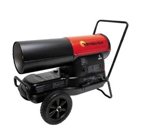 lot 2507 image: 140K BTU Forced Air Kerosene Heater  (See Pics)- Retail $275