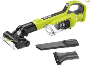 lot 2558 image: ONE 18V Cordless Hand Vacuum with Powered Brush (Tool Only) - Retail $94