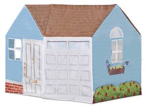 lot 4268 image: Kid Trax Magical Playhouse Tent for Kids, IndoorOutdoor Toys, Kids Tent, Large Space Pretend Play Toys, Easy Assembly, Front and Rear Openings (See Pics)