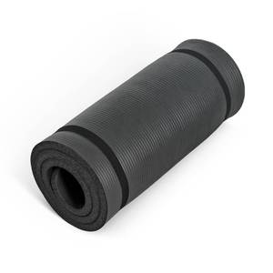 lot 4274 image: CAP Barbell Yoga Mat 1 Thick with Carrying Strap - High Density Exercise Mat 74x24x1  Black