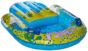 lot 9427 image: SwimSchool 4-in-1 Progressive Swim Training System, Baby Pool Float, Baby Boat, Cruiser, Kick Float, Kickboard, Safety Seat, 18 Months & Up