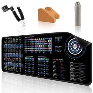 lot 9434 image: 2F22E Guitar Mat & Portable Guitar Work Mat - 43.3  15.7 Inch Guitar Mat Pad