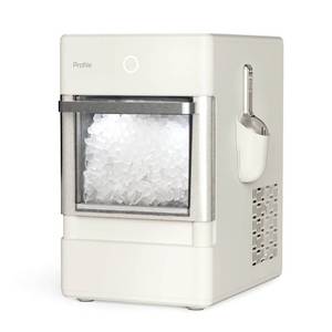 lot 1431 image: GE Appliances Opal Nugget Ice Maker  Stainless Steel, Countertop, 34 lbs Daily Production - Retail $500