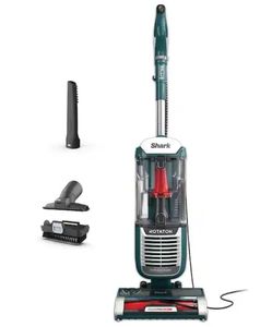 lot 2620 image: Rotator Swivel Pro Bagless Corded HEPA Filter Upright Vacuum for Multisurface, Carpet & Hardwood Wood Laminate in Green - Retail $249