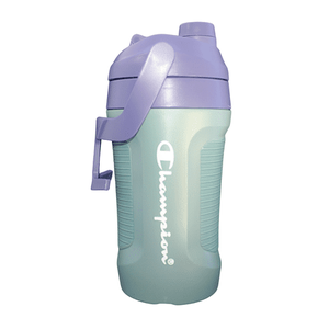 lot 2654 image: Pack of 2 ,40 oz Leak-Proof Water Bottle with Fence Hook  Non-Slip Grip and Twist-Off Lid.