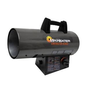 lot 2667 image: Mr. Heater Contractor 60 000 BTU Portable Forced Air Propane Heater - Retail $109