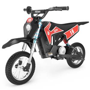 lot 4291 image: Hiboy DK1 36V Electric Dirt Bike,300W Electric Motorcycle - Up to 15.5MPH & 13.7 Miles Long-Range,3-Speed Modes Motorcycle for Kids Ages 3-10 - Retail $360
