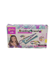 lot 9440 image: Girls Braiding Bracelet Making Kit