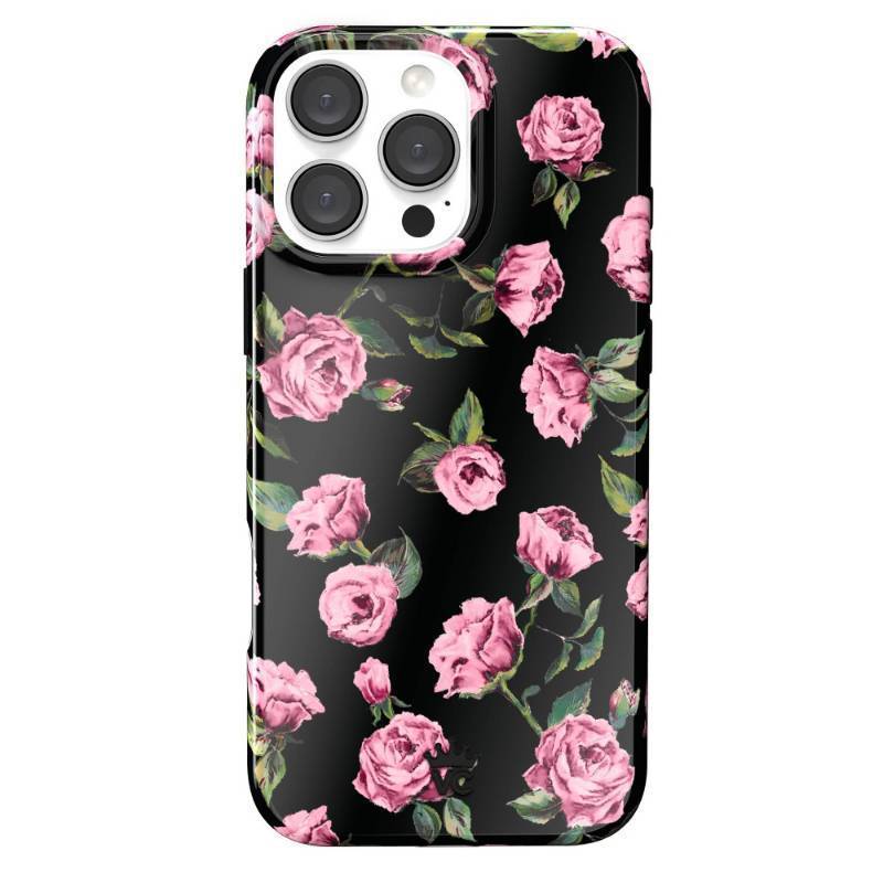 lot 30555 image: VELVET CAVIAR iPhone 16 Pro Max MagSafe Case - Pink Rose Floral - Retail $40